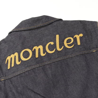 GENIUS 3 × NIGO × Mercedes-Benz NEPIT ジップアップ デニムジャケット コットン ネイビー モンクレール アウター MONCLER