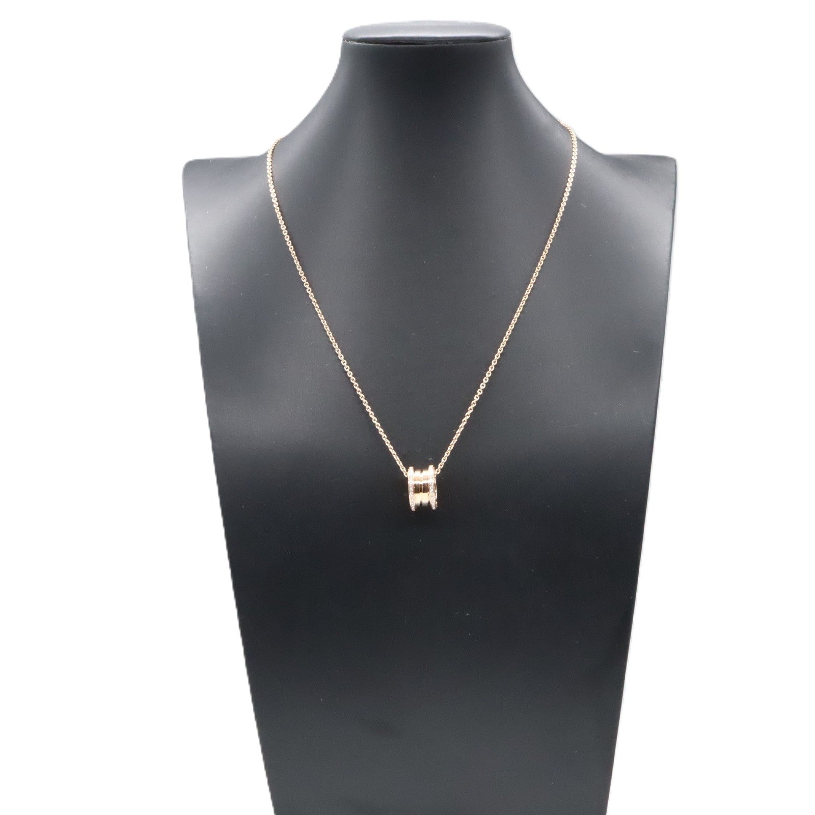 B-zero1 ビーゼロワン ネックレス ダイヤ ネックレス K18PG（ピンクゴールド） ダイヤモンド クリア ブルガリ アクセサリー BVLGARI