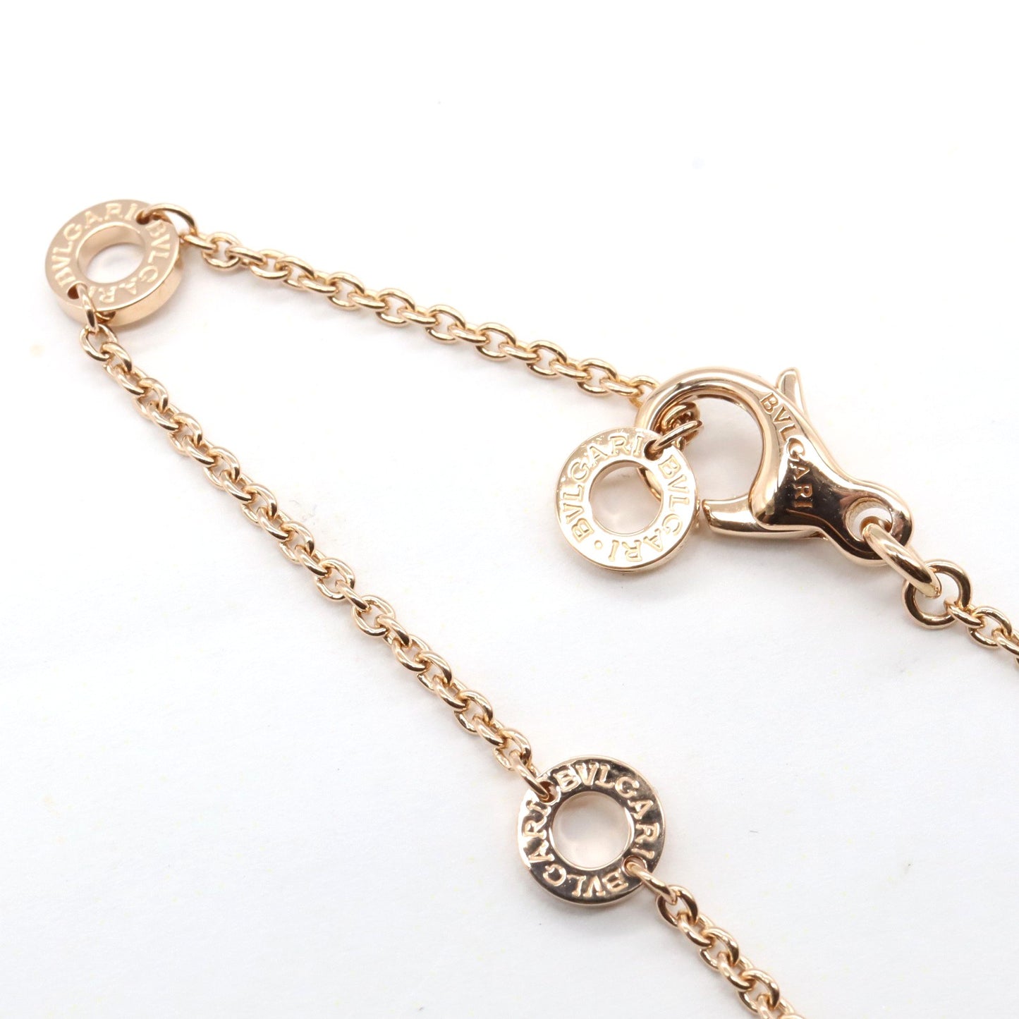 B-zero1 ビーゼロワン ネックレス ダイヤ ネックレス K18PG（ピンクゴールド） ダイヤモンド クリア ブルガリ アクセサリー BVLGARI