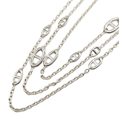 ファランドールロングネックレス ネックレス シルバー925 シルバー エルメス アクセサリー HERMES