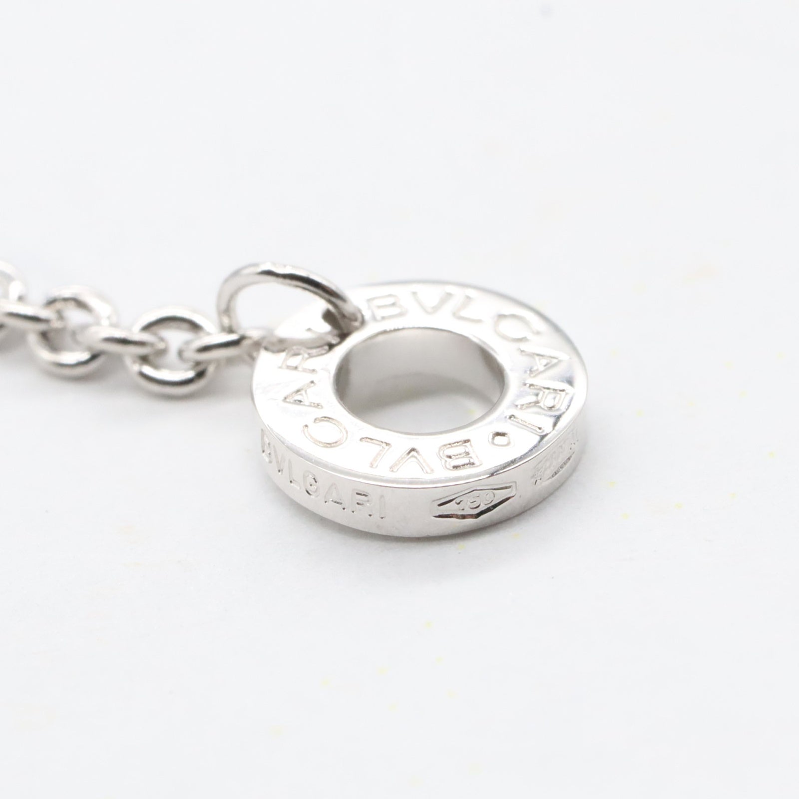 チクラディ ネックレス ネックレス K18WG（ホワイトゴールド） シルバー ブルガリ アクセサリー BVLGARI