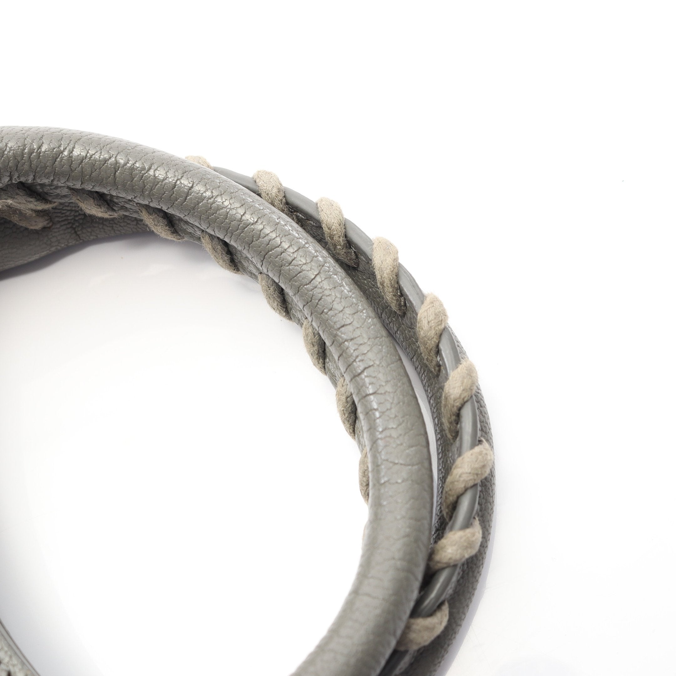 クラシック メタリック エッジ ミニ シティ ハンドバッグ レザー