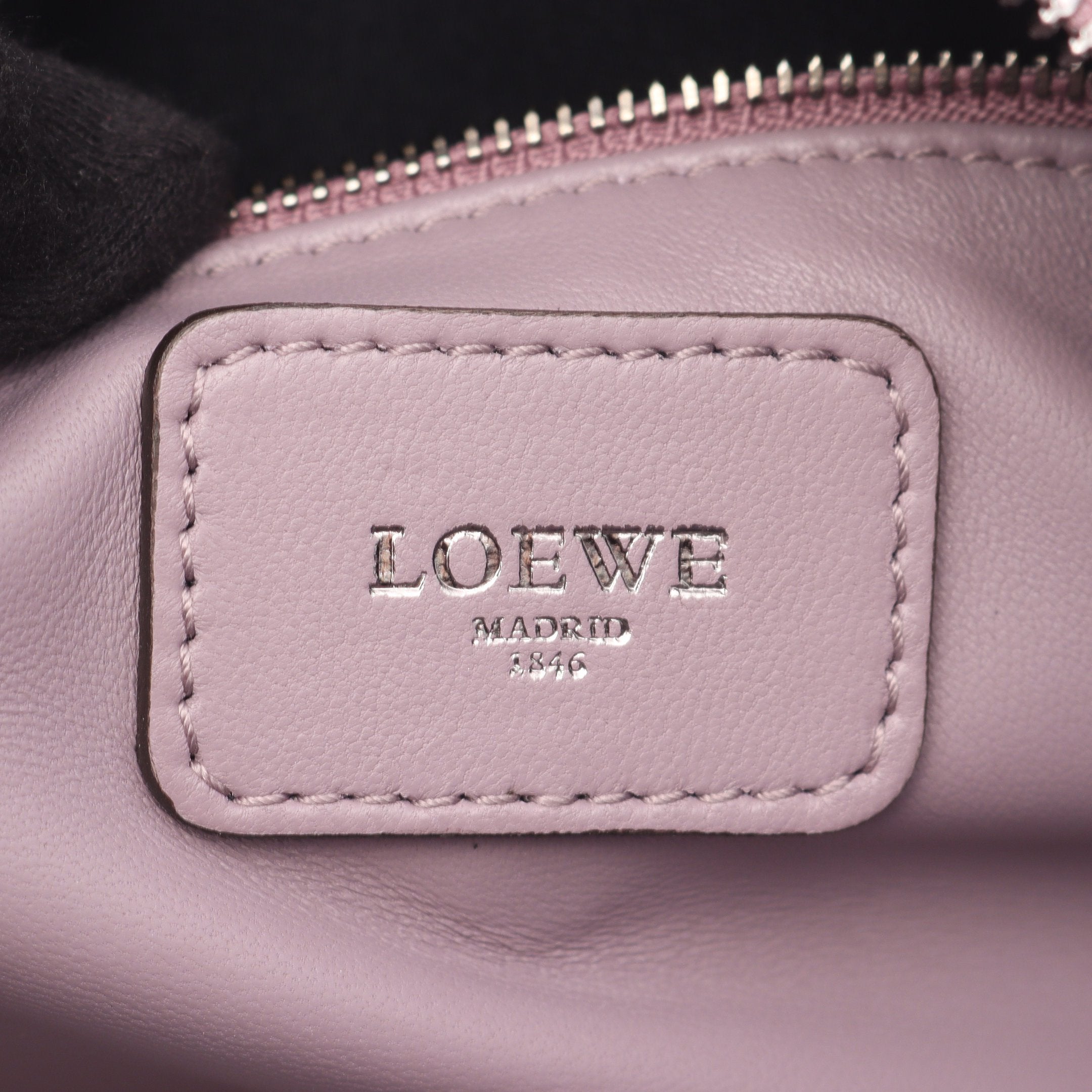 アマソナ28 ハンドバッグ レザー ライトパープル パープル ピンク