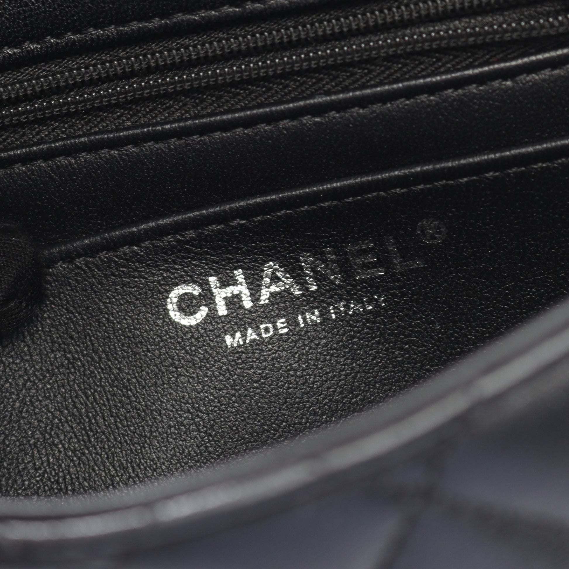ミニマトラッセ チェーンショルダーバッグ ラムスキン ブラック シルバー金具 シャネル バッグ CHANEL