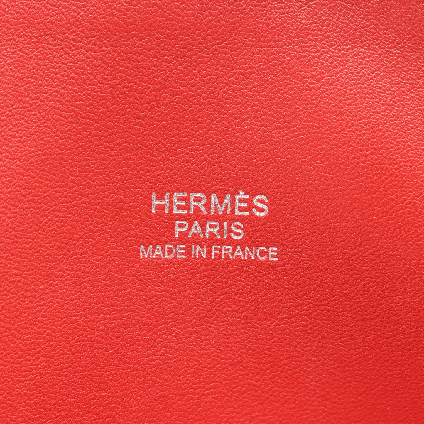 ボリード31 ルージュカザック ハンドバッグ トリヨンクレマンス レッド シルバー金具 2WAY □R刻印 エルメス バッグ HERMES