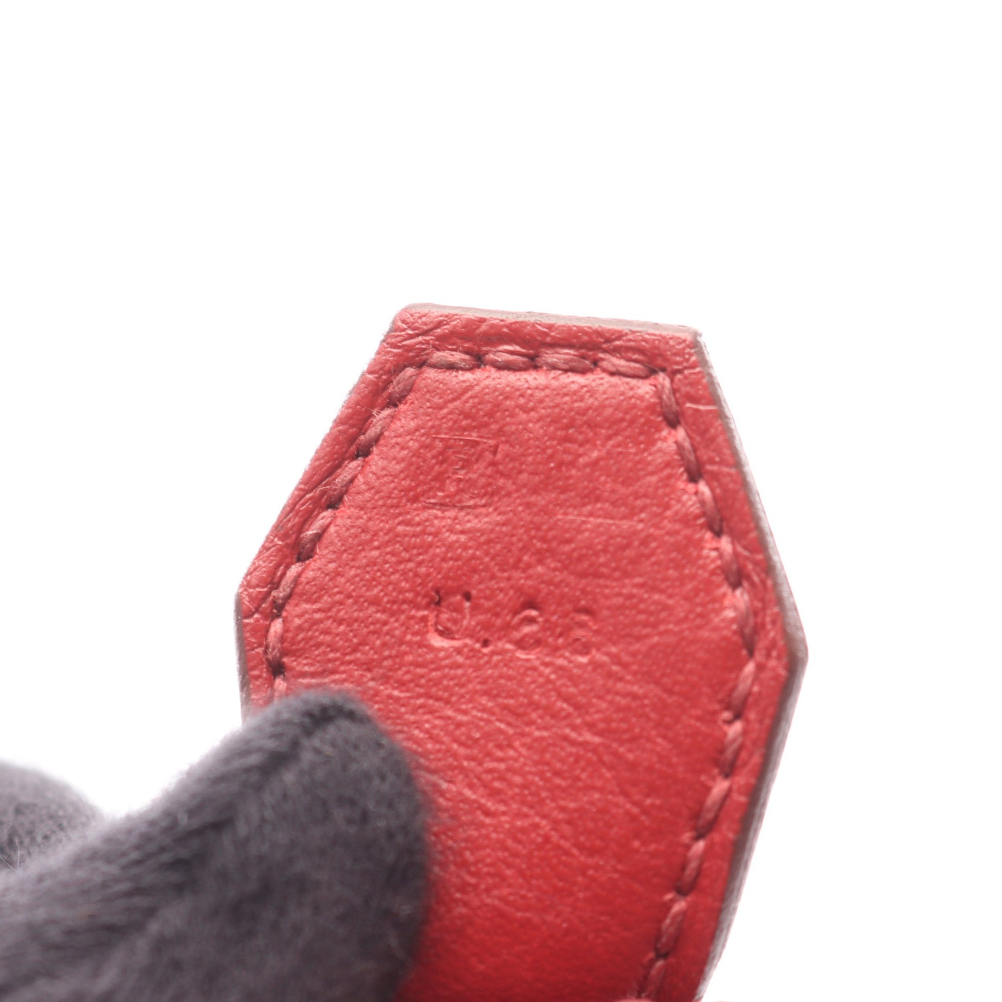 ボリード31 ルージュカザック ハンドバッグ トリヨンクレマンス レッド シルバー金具 2WAY □R刻印 エルメス バッグ HERMES