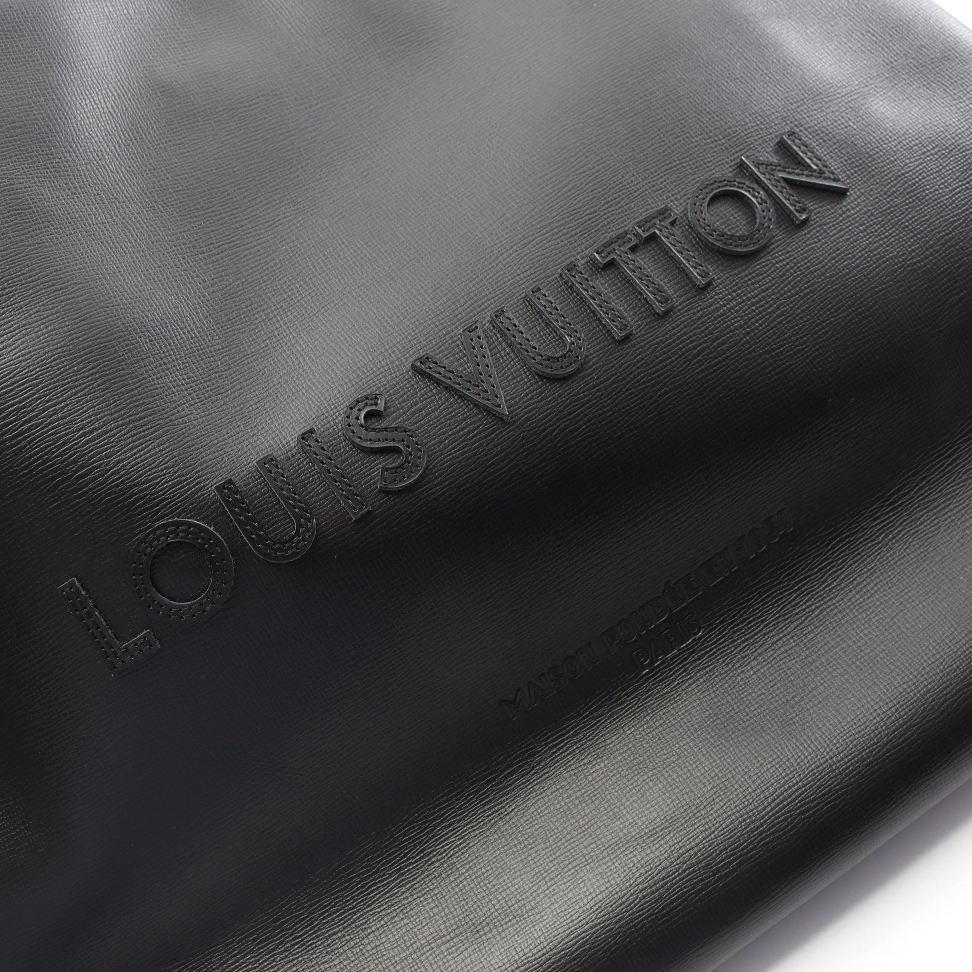 ショッパー トート MM ハンドバッグ トートバッグ レザー ブラック 2WAY ルイヴィトン バッグ LOUIS VUITTON