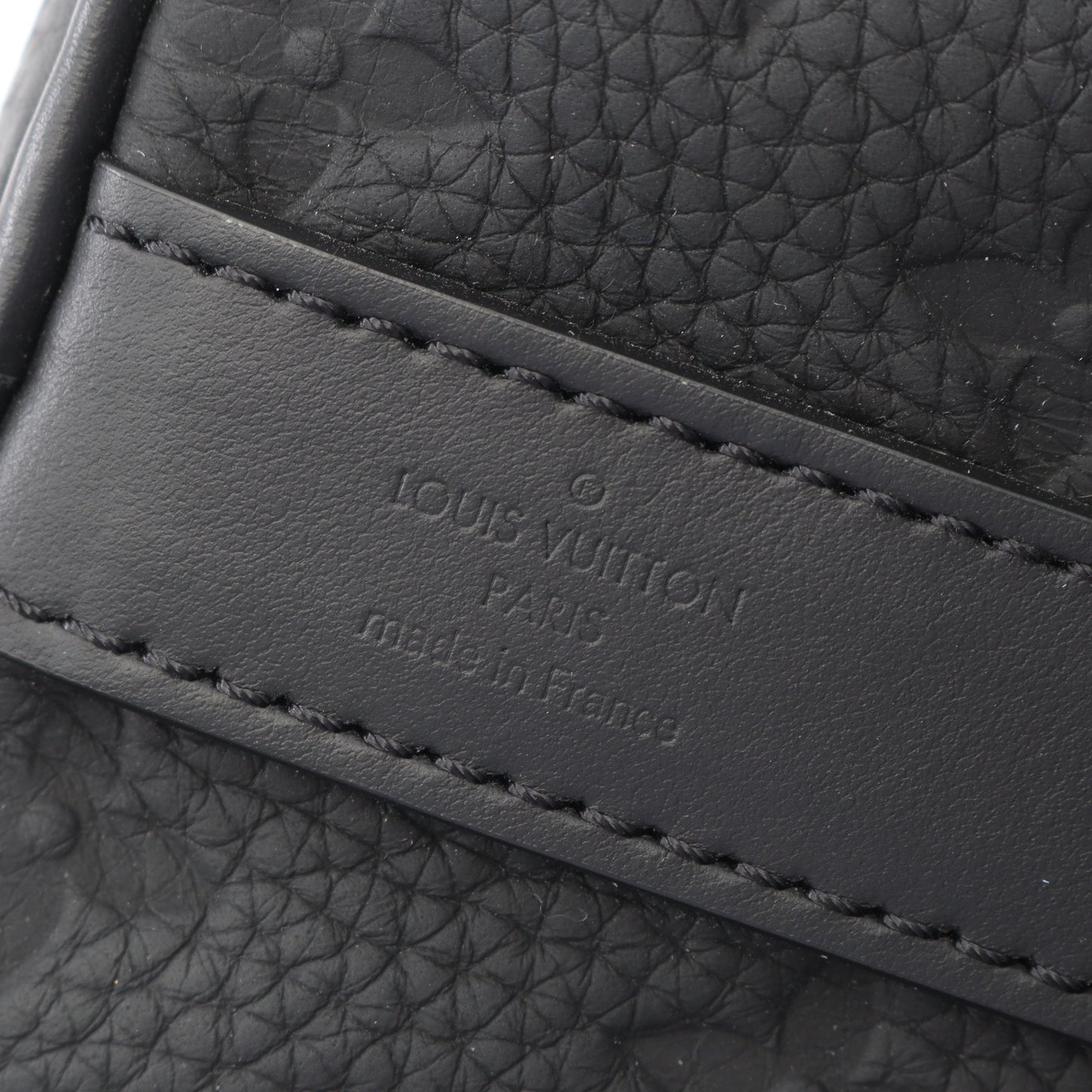 キーポル バンドリエール25 トリヨンモノグラム ノワール ハンドバッグ レザー ブラック 2WAY ルイヴィトン バッグ LOUIS VUITTON