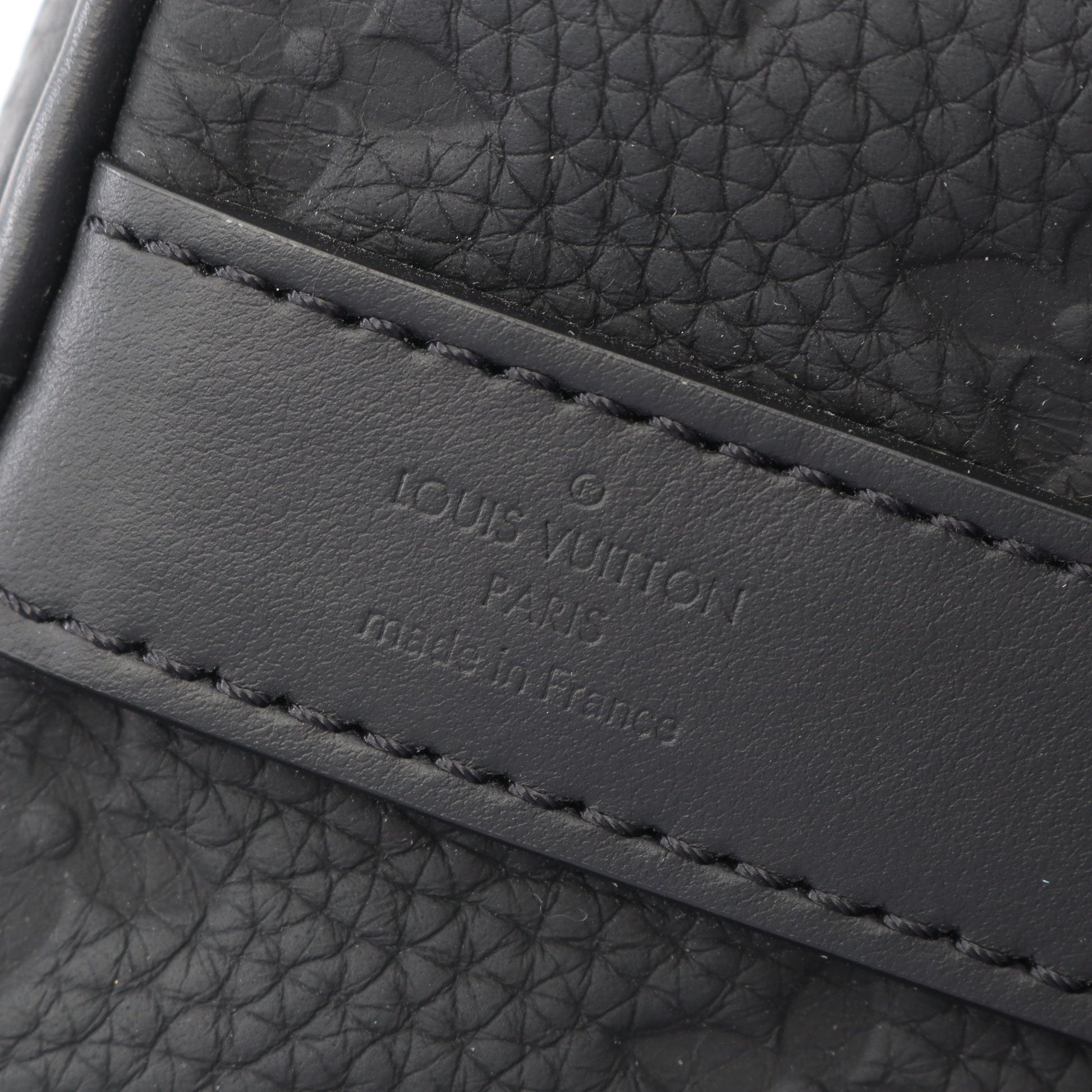 キーポル バンドリエール25 トリヨンモノグラム ノワール ハンドバッグ レザー ブラック 2WAY ルイヴィトン バッグ LOUIS VUITTON