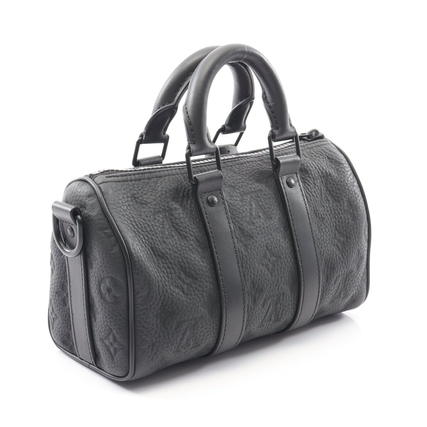 キーポル バンドリエール25 トリヨンモノグラム ノワール ハンドバッグ レザー ブラック 2WAY ルイヴィトン バッグ LOUIS VUITTON