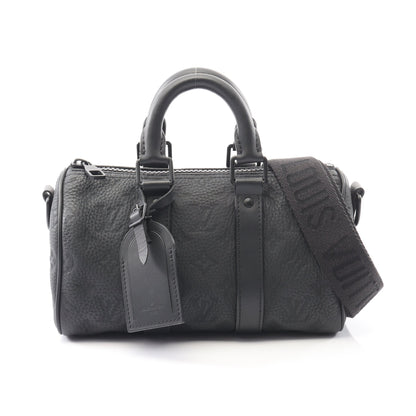 キーポル バンドリエール25 トリヨンモノグラム ノワール ハンドバッグ レザー ブラック 2WAY ルイヴィトン バッグ LOUIS VUITTON