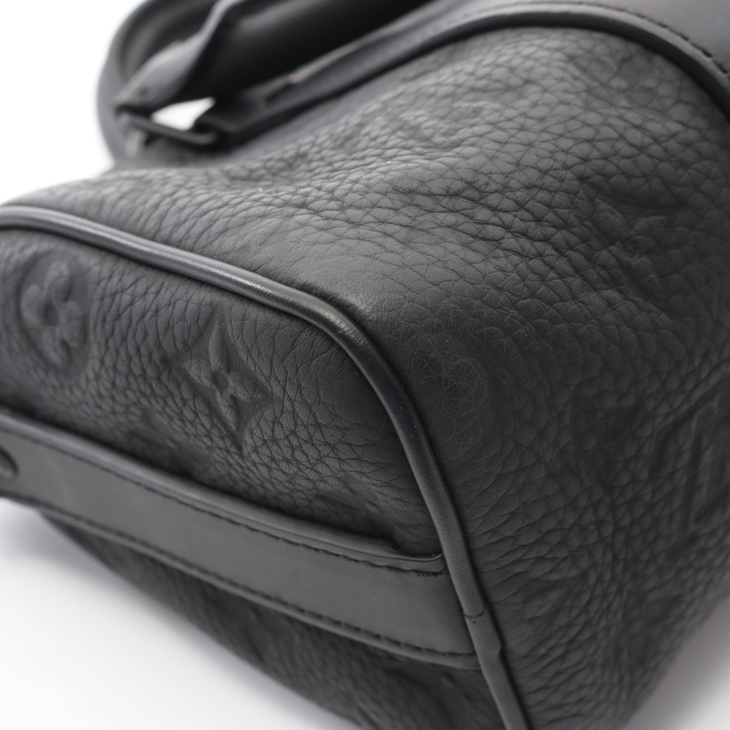 キーポル バンドリエール25 トリヨンモノグラム ノワール ハンドバッグ レザー ブラック 2WAY ルイヴィトン バッグ LOUIS VUITTON
