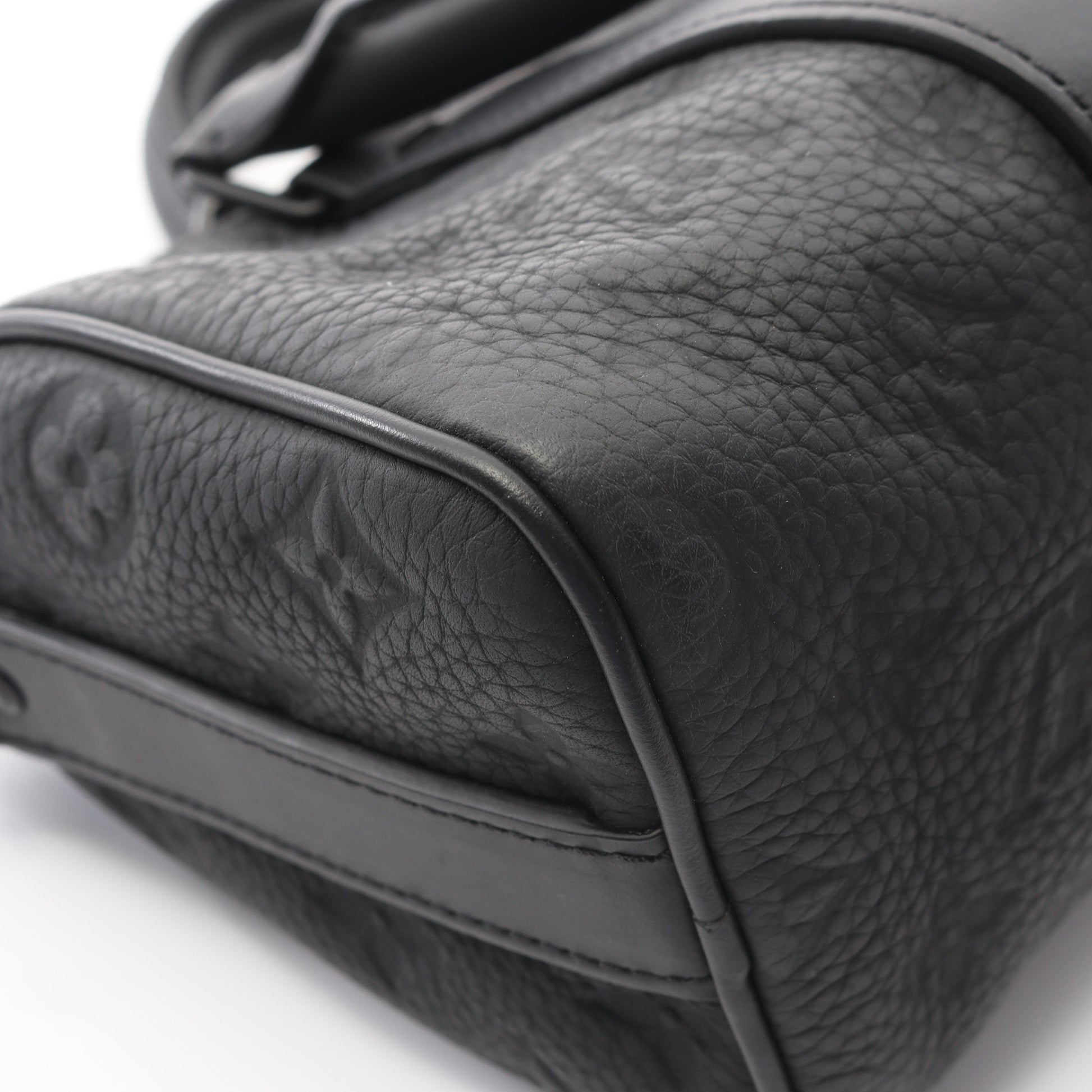 キーポル バンドリエール25 トリヨンモノグラム ノワール ハンドバッグ レザー ブラック 2WAY ルイヴィトン バッグ LOUIS VUITTON
