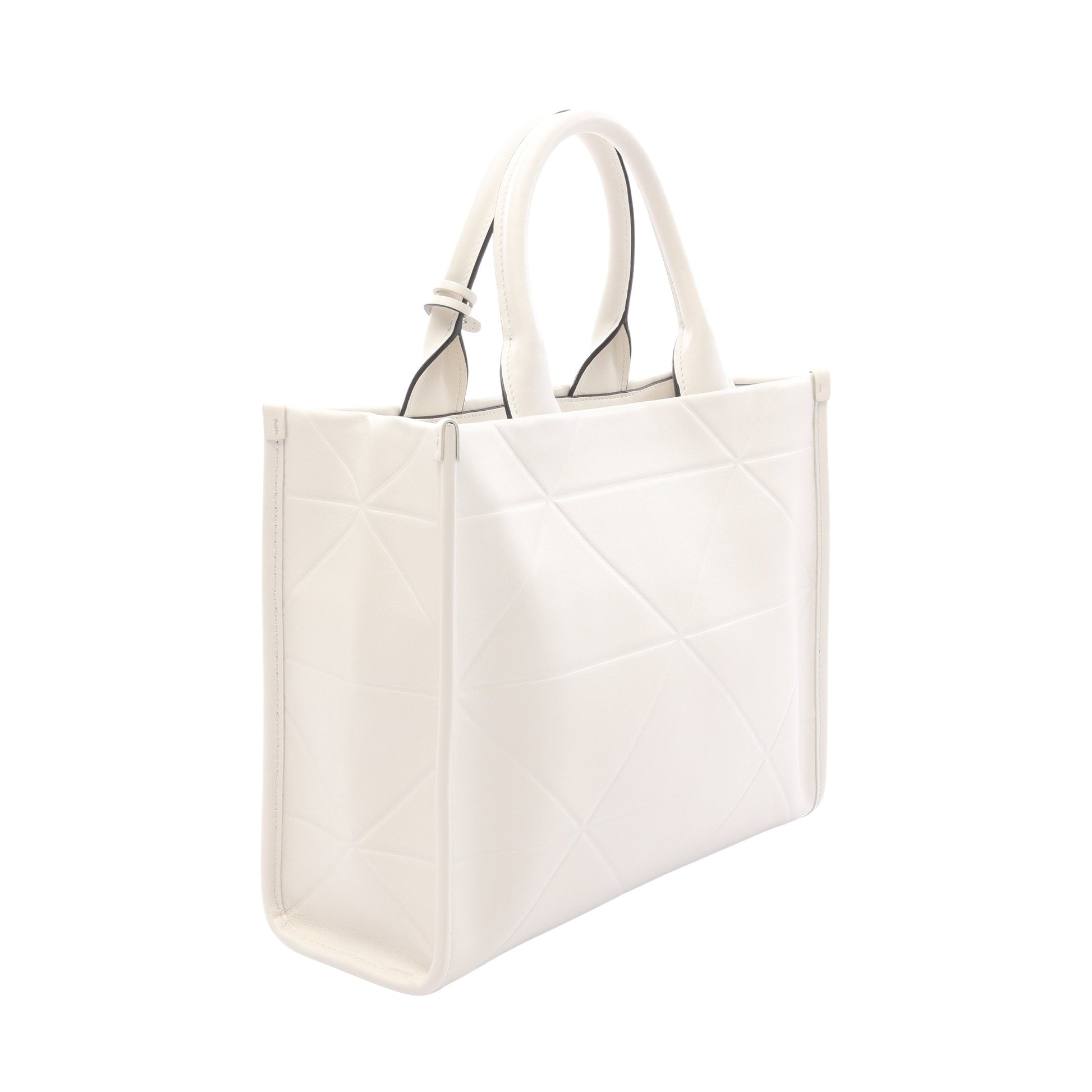 シンボル トップステッチ SOFT CALF ハンドバッグ トートバッグ レザー 