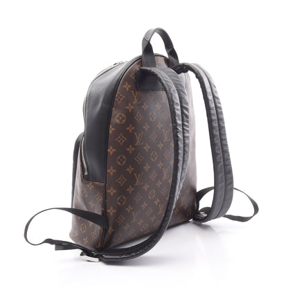 ジョッシュ NV モノグラムマカサー バックパック リュックサック PVC レザー ブラウン ブラック ルイヴィトン バッグ LOUIS VUITTON