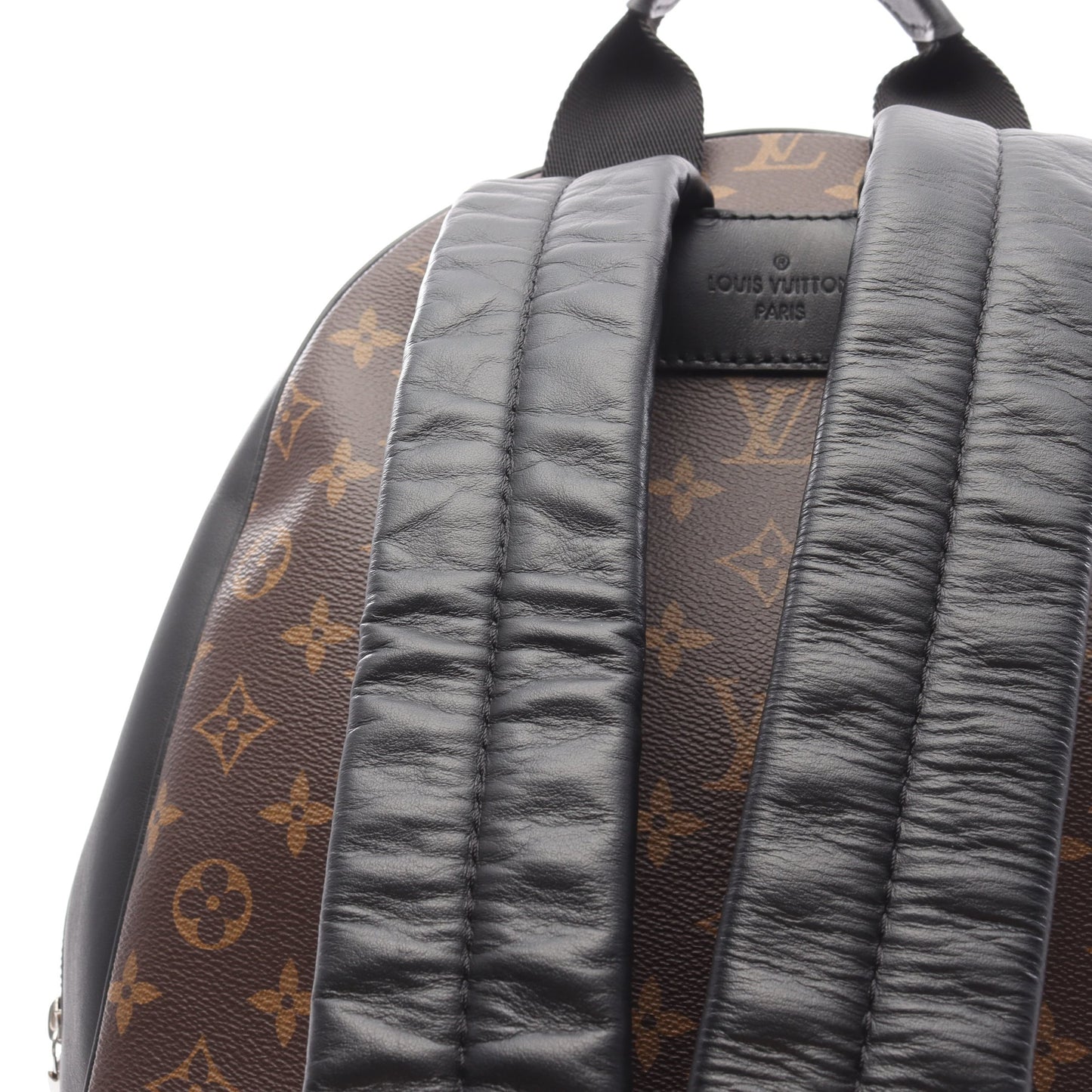 ジョッシュ NV モノグラムマカサー バックパック リュックサック PVC レザー ブラウン ブラック ルイヴィトン バッグ LOUIS VUITTON