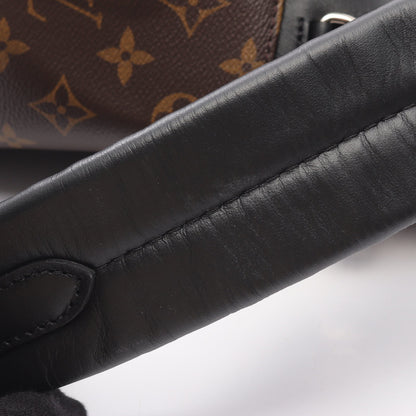 ジョッシュ NV モノグラムマカサー バックパック リュックサック PVC レザー ブラウン ブラック ルイヴィトン バッグ LOUIS VUITTON
