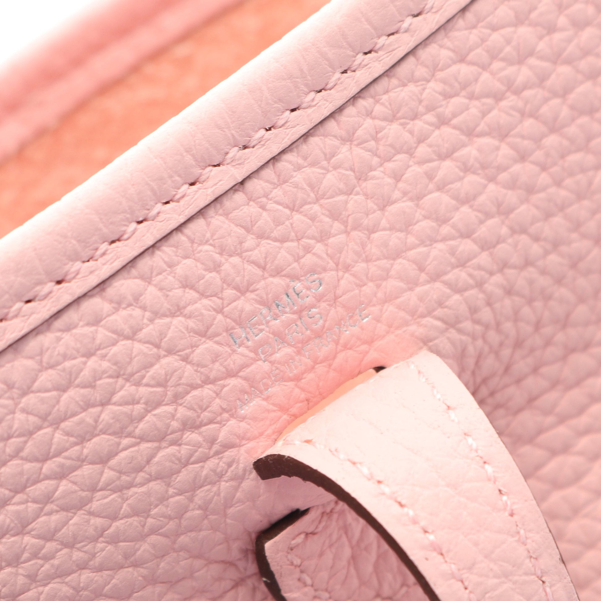 エヴリンTPM ローズサクラ ショルダーバッグ トリヨンクレマンス ピンク シルバー金具 B刻印 エルメス バッグ HERMES
