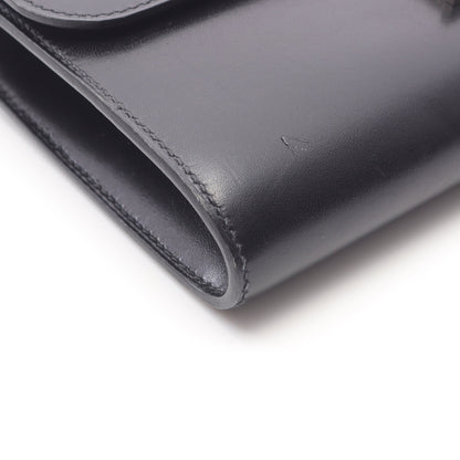 コンスタンス ロング トゥーゴー ショルダーウォレット タデラクト ブラック シルバー金具 B刻印 エルメス バッグ HERMES
