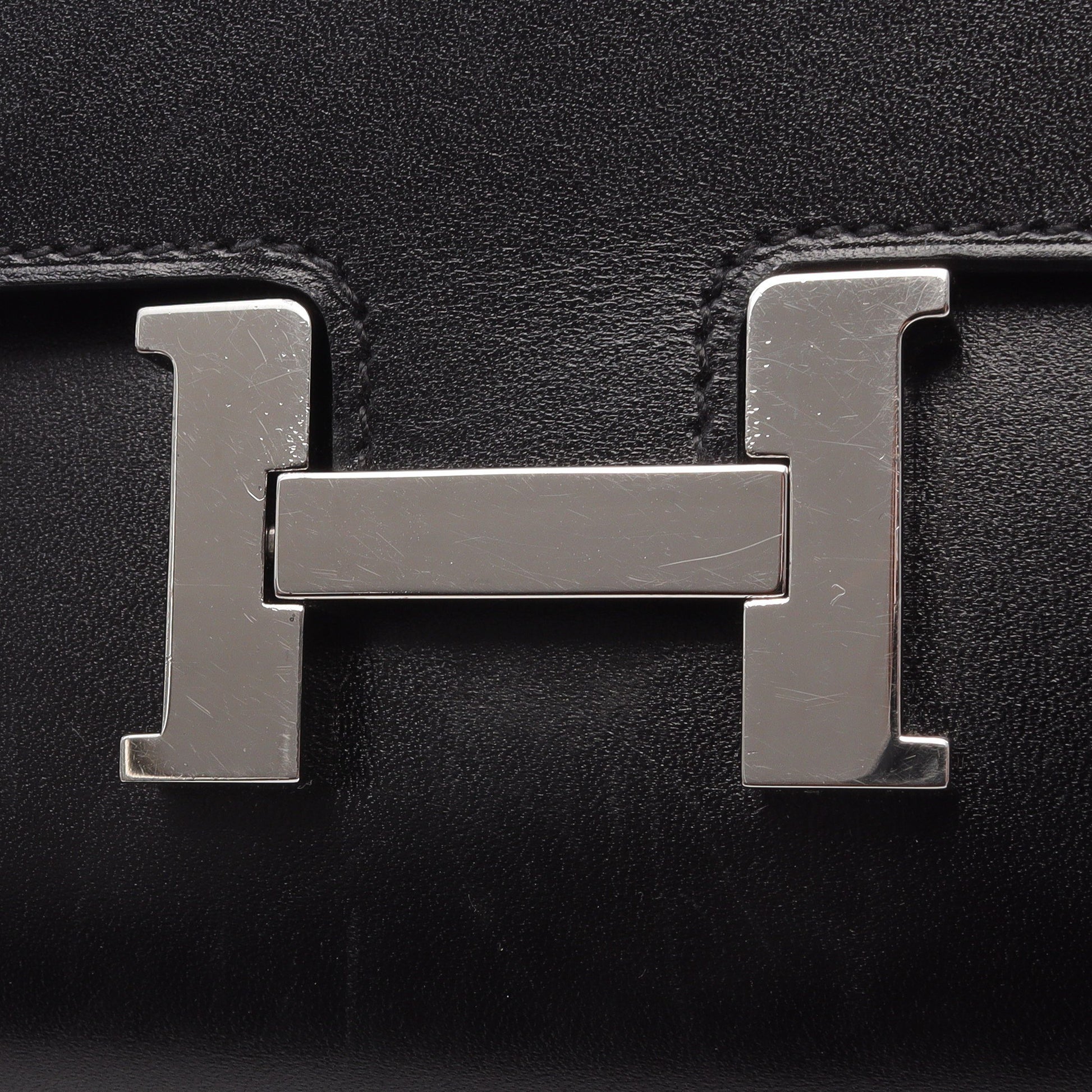 コンスタンス ロング トゥーゴー ショルダーウォレット タデラクト ブラック シルバー金具 B刻印 エルメス バッグ HERMES