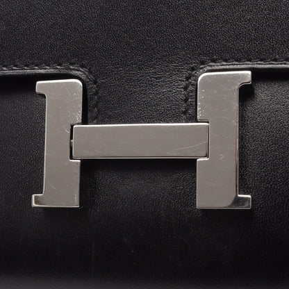 コンスタンス ロング トゥーゴー ショルダーウォレット タデラクト ブラック シルバー金具 B刻印 エルメス バッグ HERMES