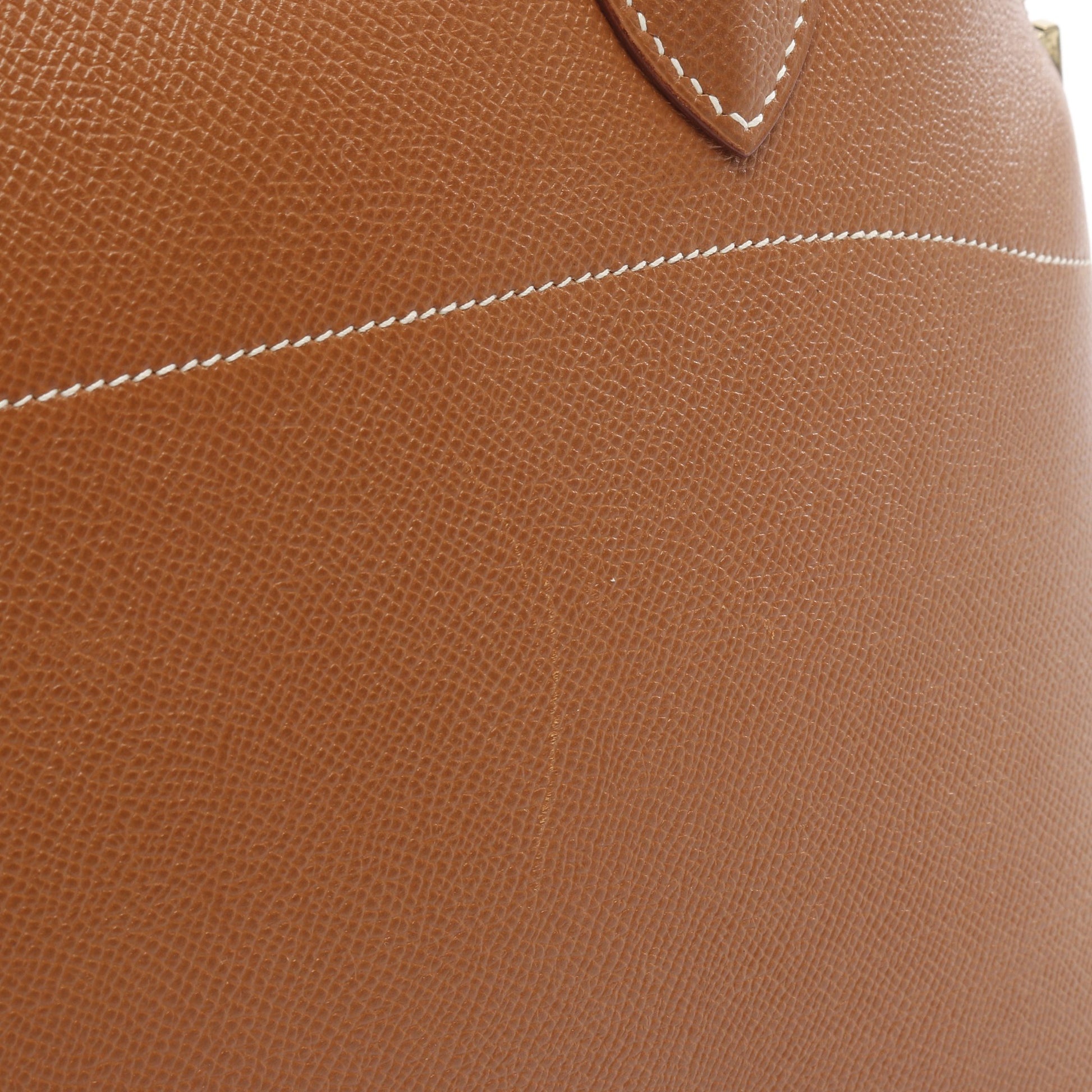 ボリード31 ゴールド ハンドバッグ クシュベル ブラウン ゴールド金具 2WAY □A刻印 エルメス バッグ HERMES