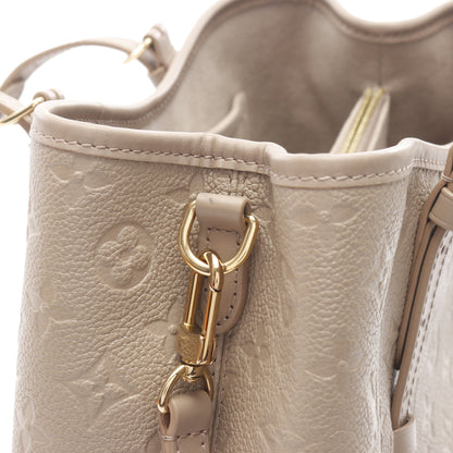 バビロントートPM モノグラムアンプラント トゥルトレール ハンドバッグ レザー グレーベージュ 2WAY ルイヴィトン バッグ LOUIS VUITTON