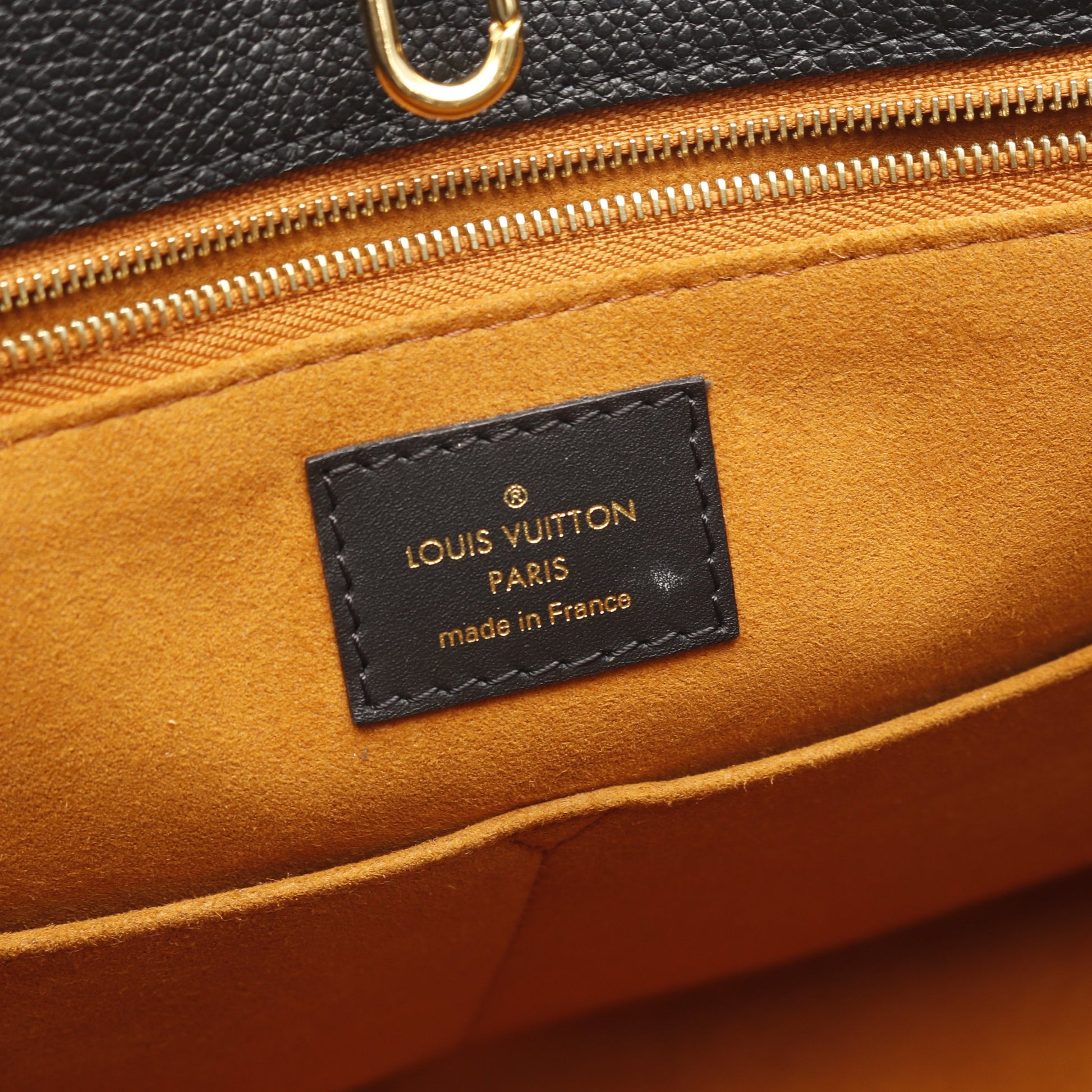 オンザゴーMM モノグラムアンプラント ノワール ショルダーバッグ トートバッグ レザー ブラック 2WAY ルイヴィトン バッグ LOUIS VUITTON