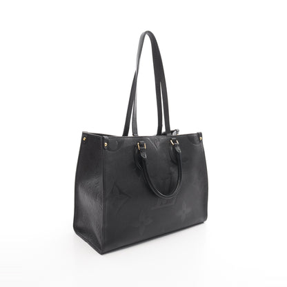 オンザゴーMM モノグラムアンプラント ノワール ショルダーバッグ トートバッグ レザー ブラック 2WAY ルイヴィトン バッグ LOUIS VUITTON