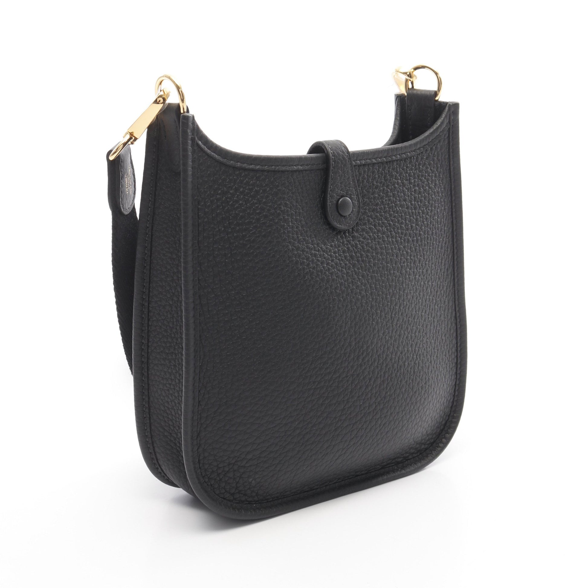 エヴリンTPM アマゾン ショルダーバッグ トリヨンクレマンス ブラック ゴールド金具 K刻印 エルメス バッグ HERMES