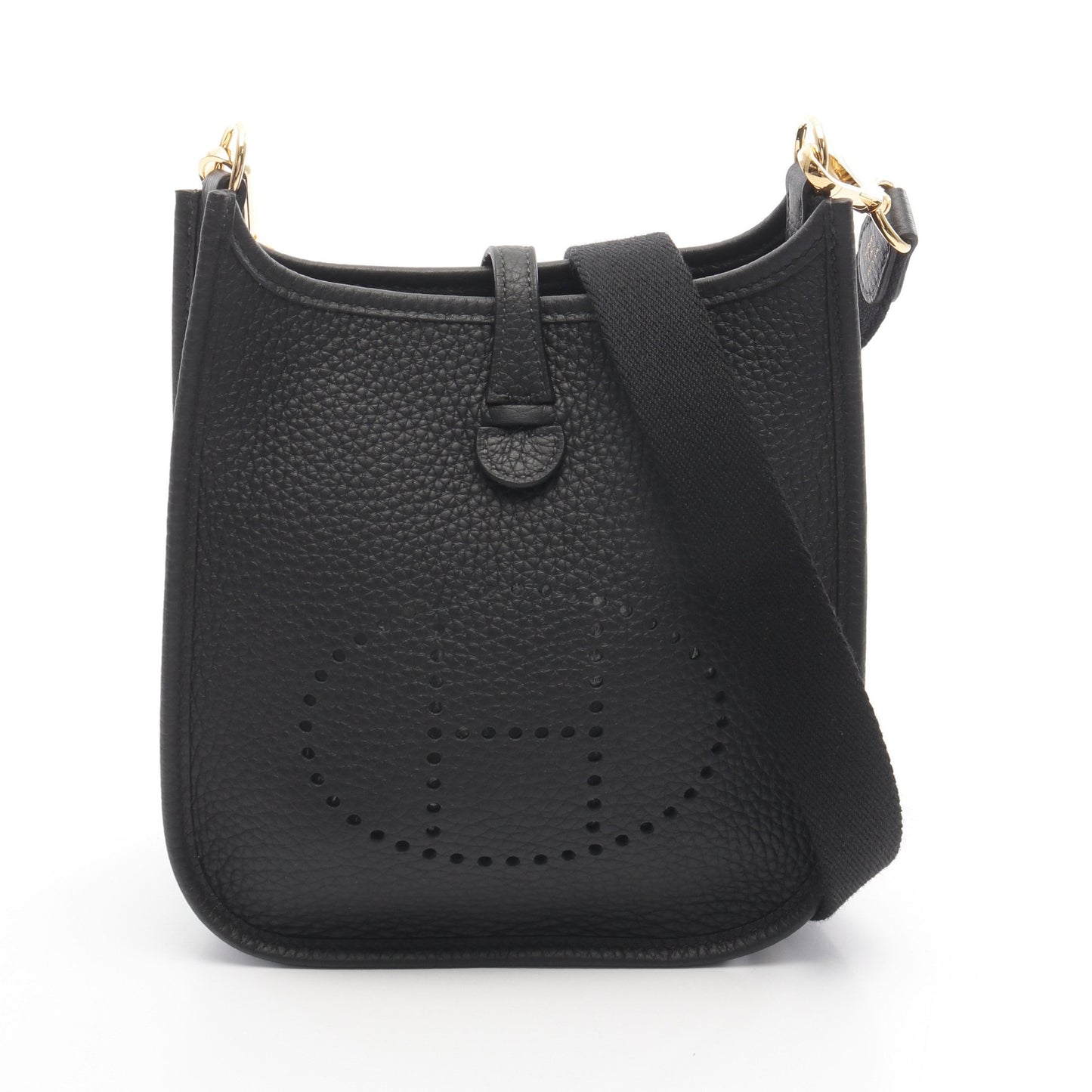 エヴリンTPM アマゾン ショルダーバッグ トリヨンクレマンス ブラック ゴールド金具 K刻印 エルメス バッグ HERMES