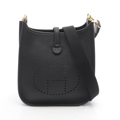 エヴリンTPM アマゾン ショルダーバッグ トリヨンクレマンス ブラック ゴールド金具 K刻印 エルメス バッグ HERMES