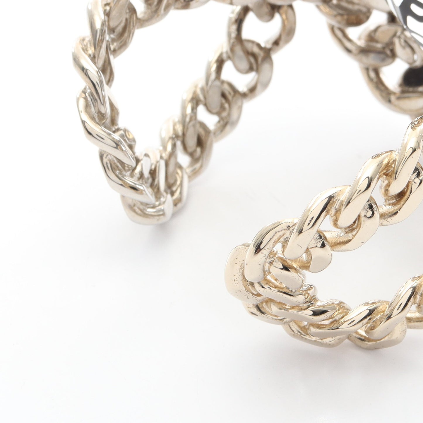 CDロゴ バングル GP クリスタル ゴールド クリア ブラック クリスチャンディオール アクセサリー Christian Dior
