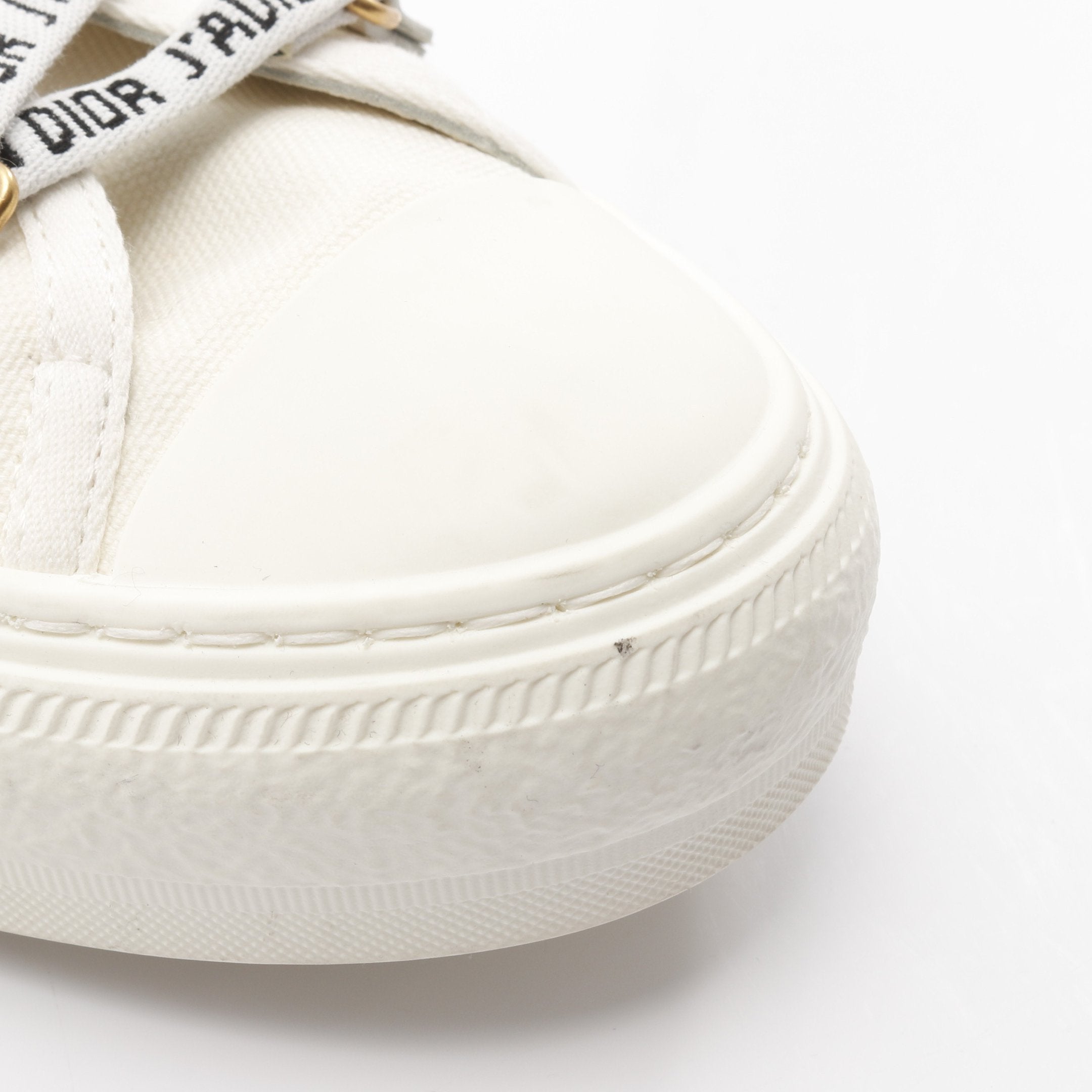 Walk'n'Dior スニーカー キャンバス ホワイト クリスチャンディオール