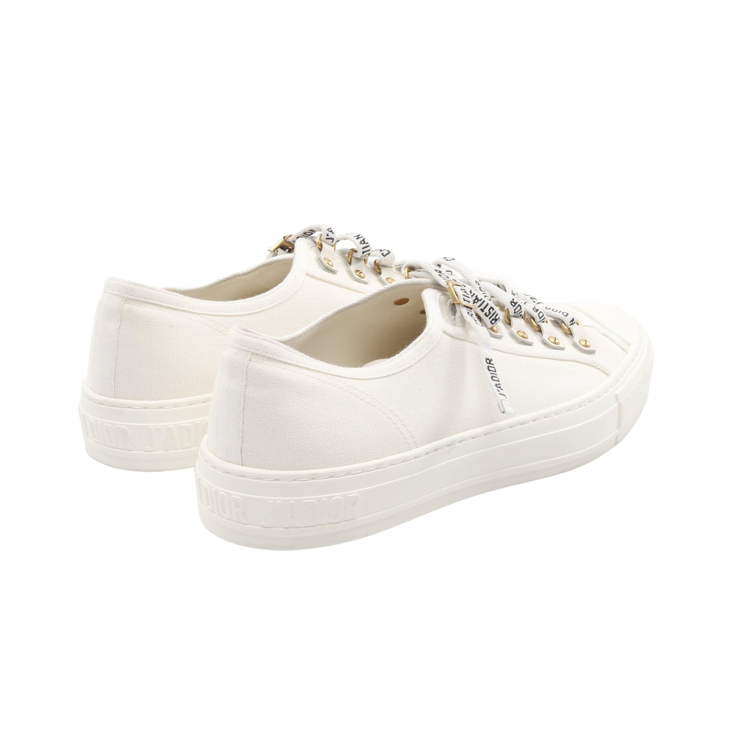 Walk'n'Dior スニーカー キャンバス ホワイト クリスチャンディオール シューズ Christian Dior