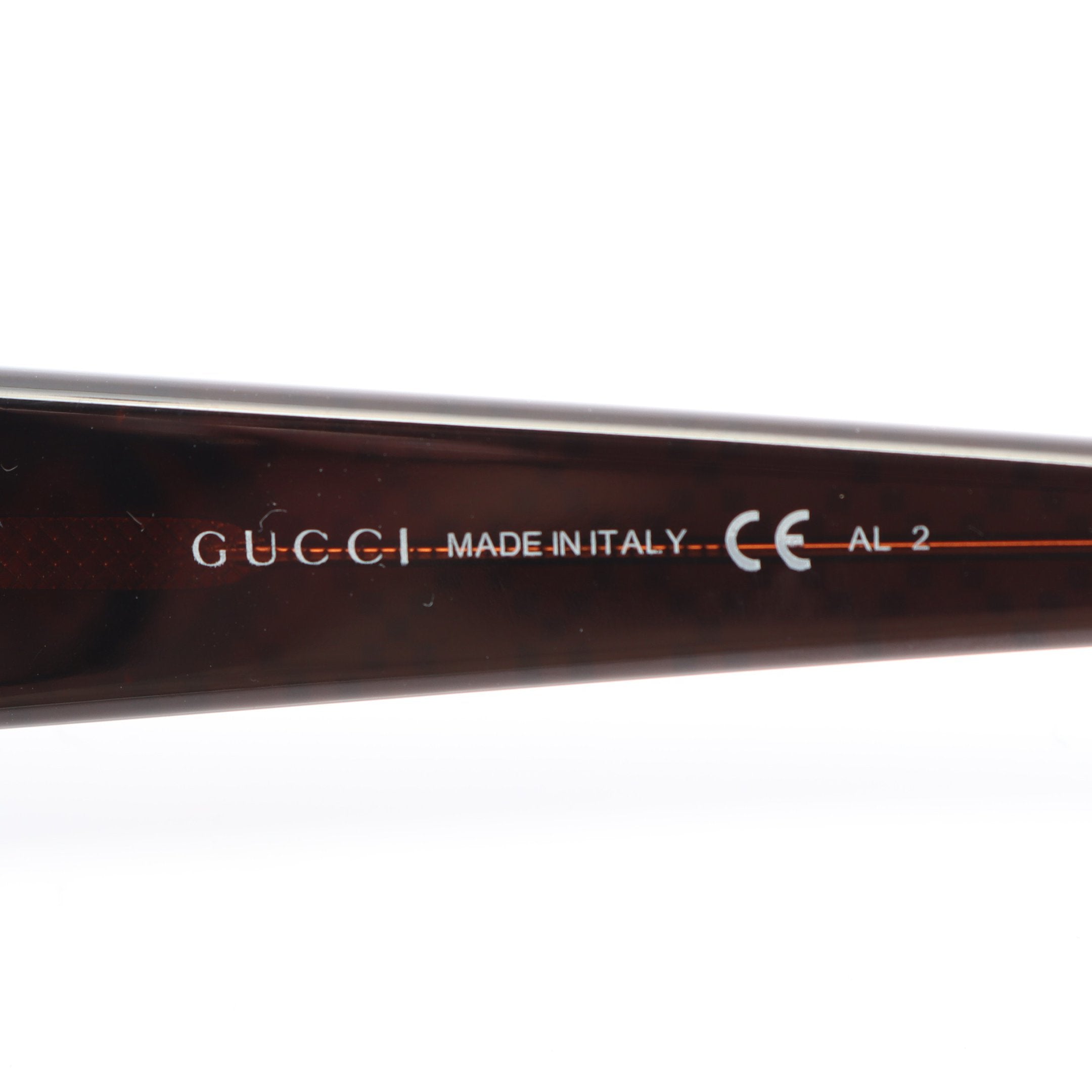 インターロッキングG サングラス べっ甲柄 ダークブラウン