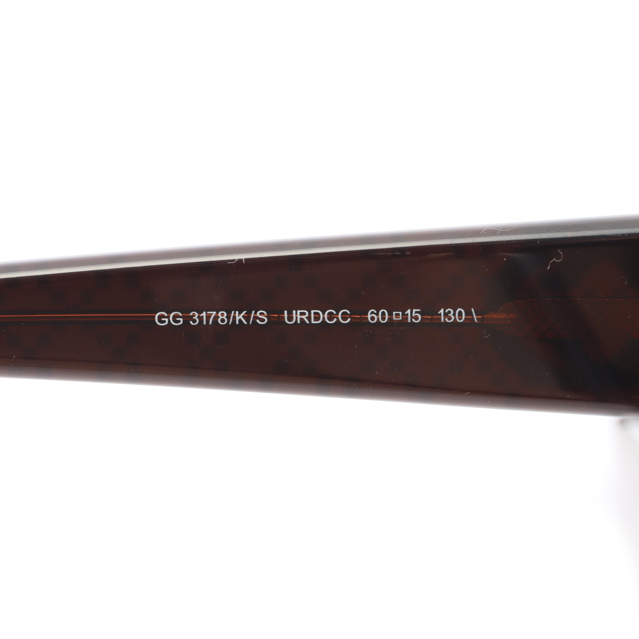 インターロッキングG サングラス べっ甲柄 ダークブラウン