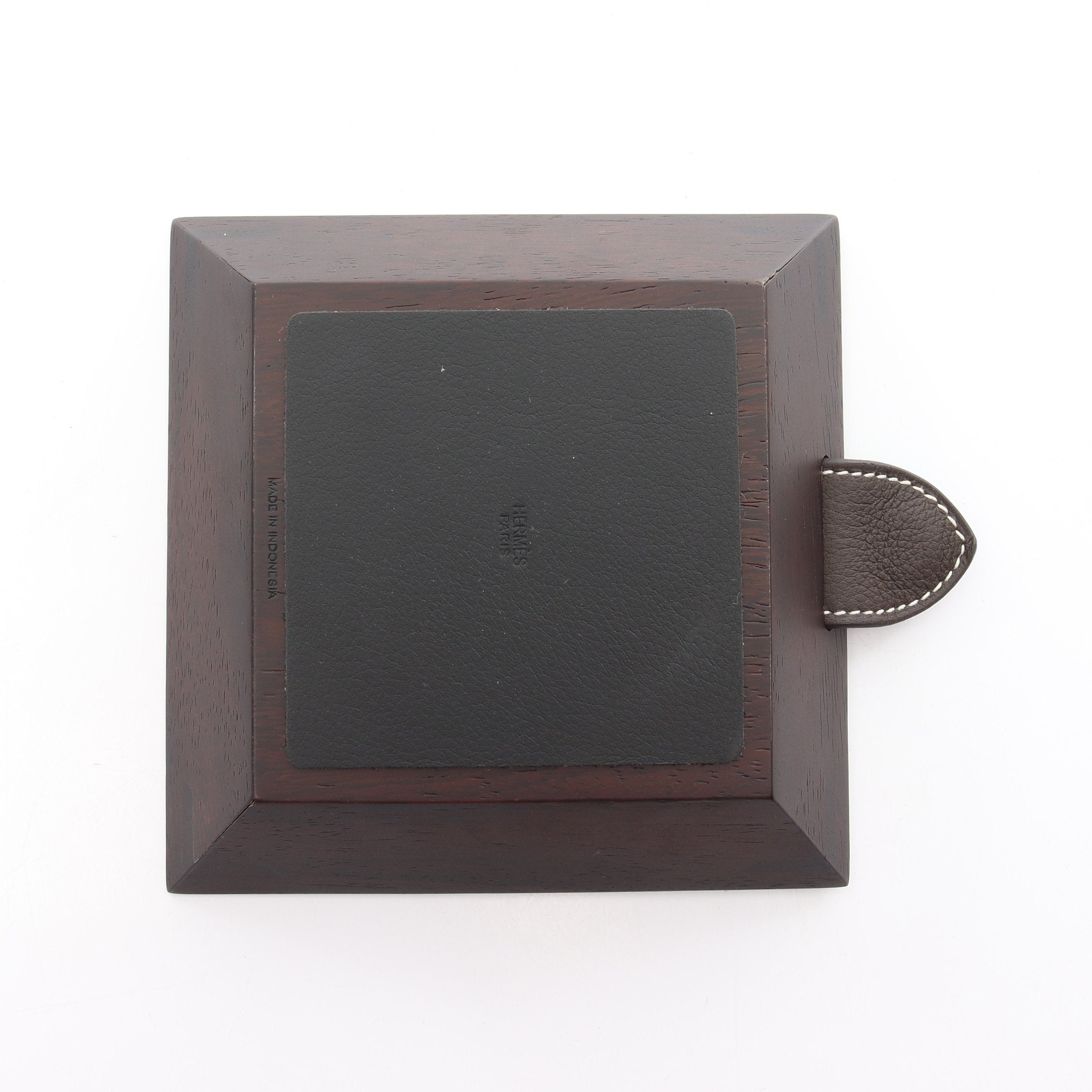 ヴィドポッシュ スクエア アトリウムPM トレイ 小物入れ ウッド レザー