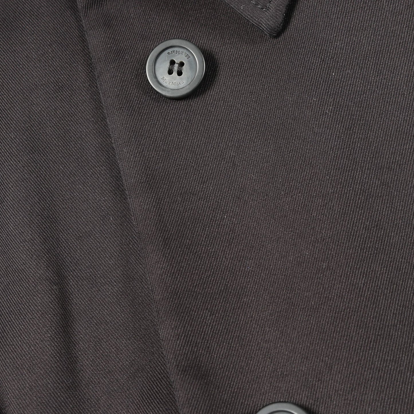 ケープ ポンチョ コート コットン ブラック マックスマーラ アウター Max Mara