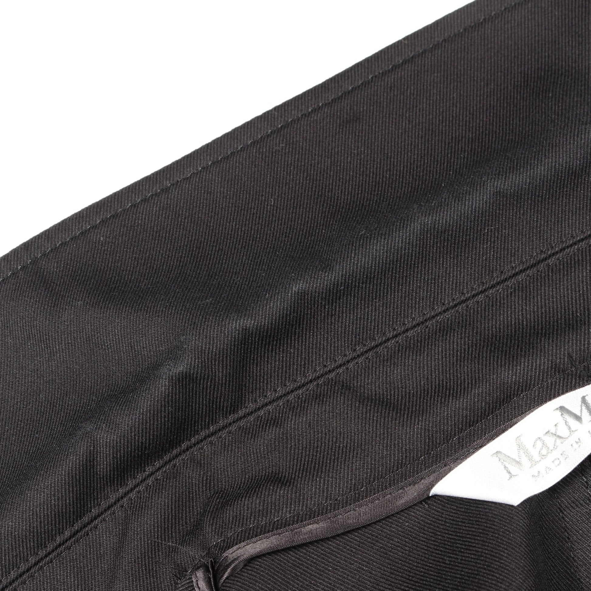 ケープ ポンチョ コート コットン ブラック マックスマーラ アウター Max Mara