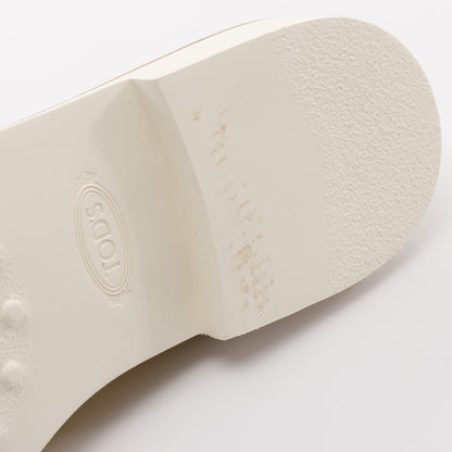 モカシン カジュアルシューズ スエード イエローグリーン トッズ シューズ TOD'S