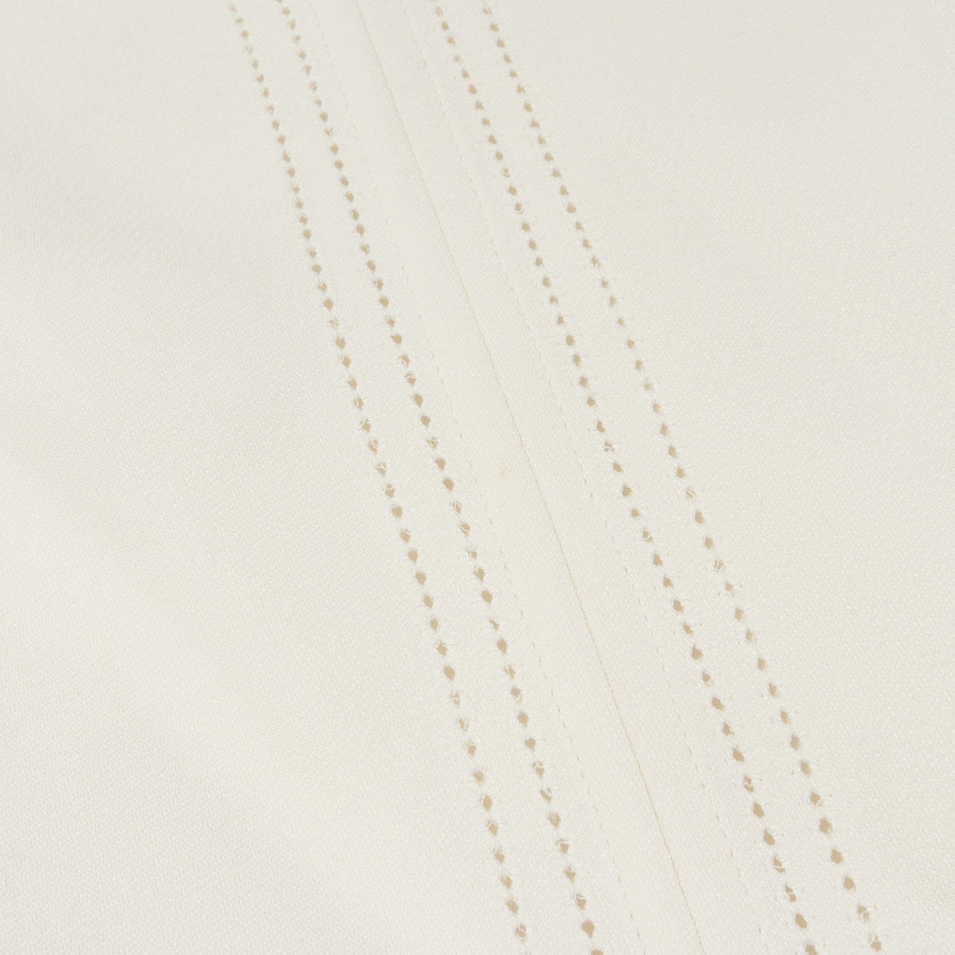 ブラウス フリル シルク コットン オフホワイト エルメス トップス HERMES