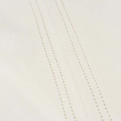 ブラウス フリル シルク コットン オフホワイト エルメス トップス HERMES