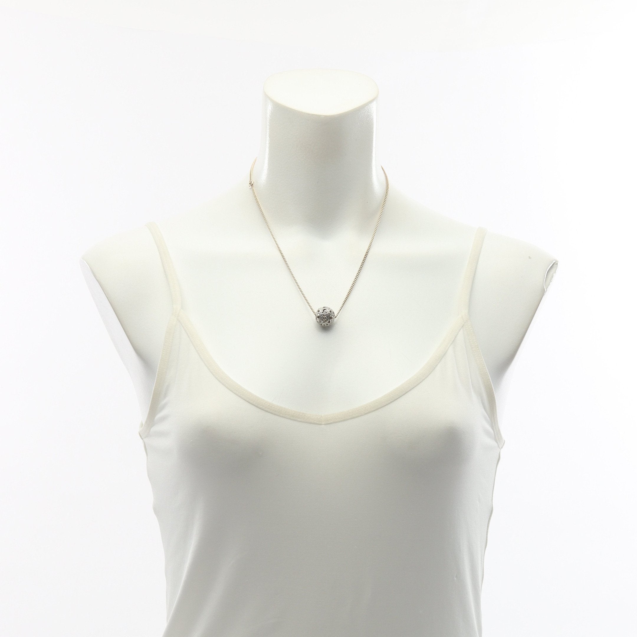 ココマーク スター ネックレス GP ラインストーン シルバー ゴールド