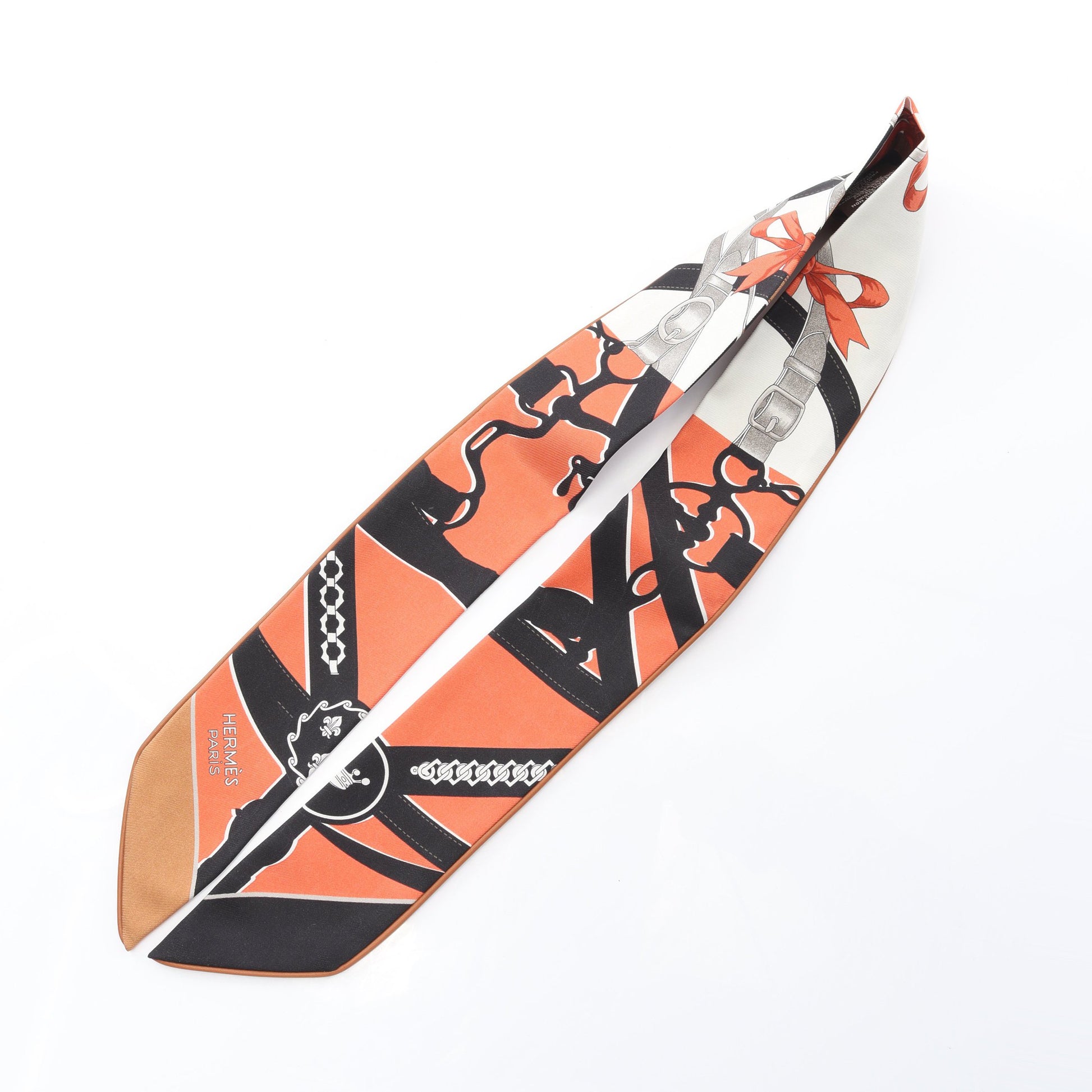 ツイリー ドゥ トゥジュール LA PROMENADE DU MATIN リボン スカーフ  