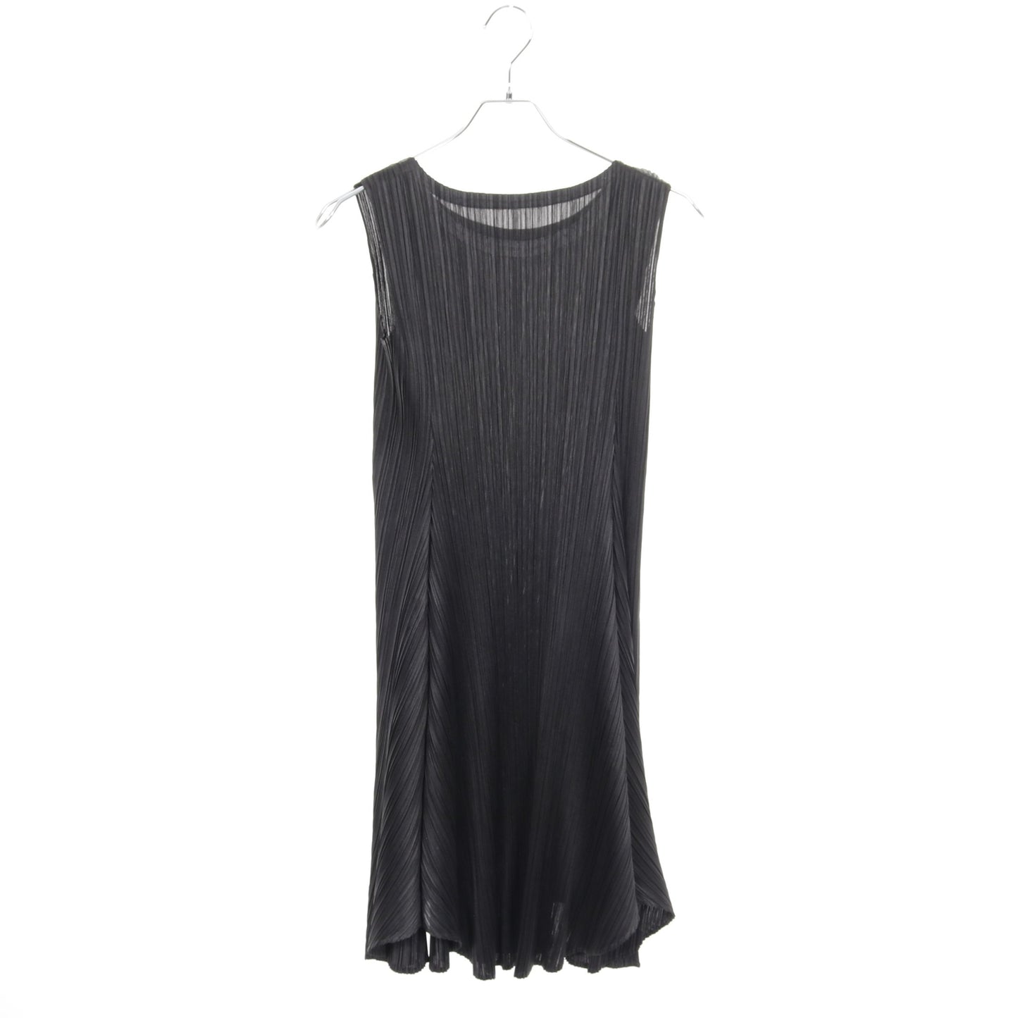 プリーツ ワンピース ノースリーブ ブラック プリーツプリーズ ワンピース PLEATS PLEASE