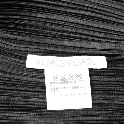 プリーツ ワンピース ノースリーブ ブラック プリーツプリーズ ワンピース PLEATS PLEASE
