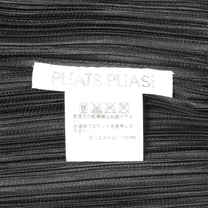 プリーツ ワンピース ノースリーブ ブラック プリーツプリーズ ワンピース PLEATS PLEASE