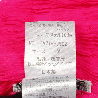 プリーツ トップス 半袖 ピンク イッセイミヤケ トップス ISSEY MIYAKE