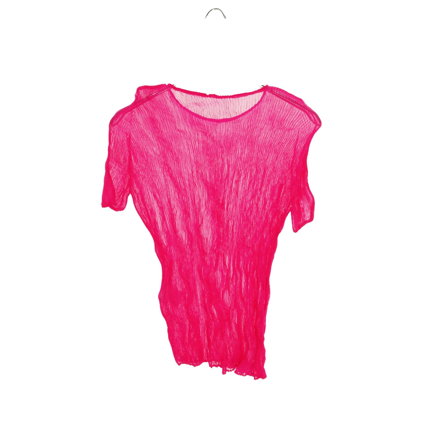プリーツ トップス 半袖 ピンク イッセイミヤケ トップス ISSEY MIYAKE